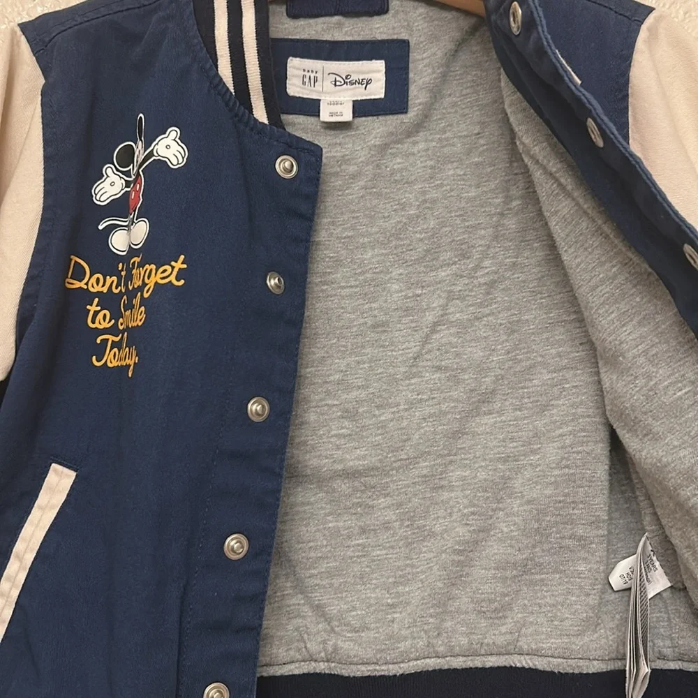 Gap x Disney Mickey Mouse Varsity Jacket